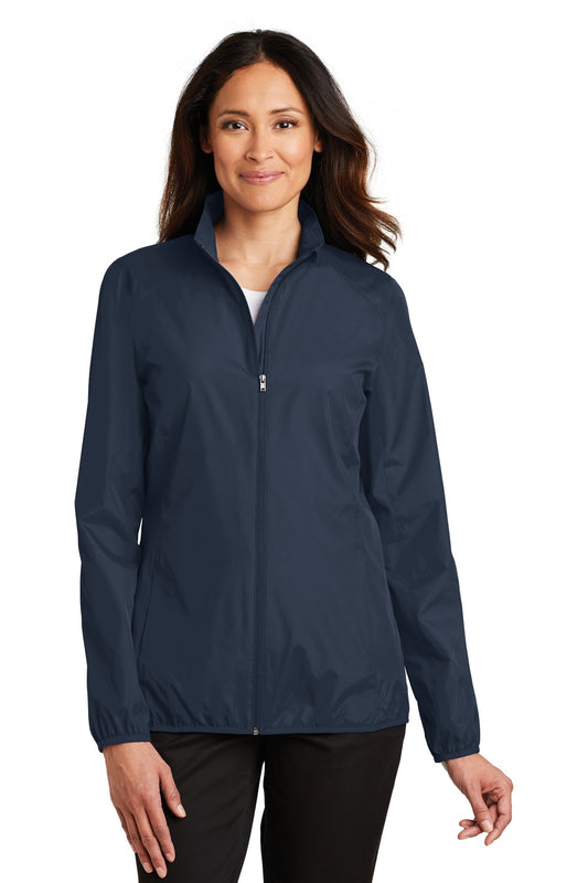 Port Authority Women's Zephyr Full-Zip Jacket. L344 Dress Blue Navy