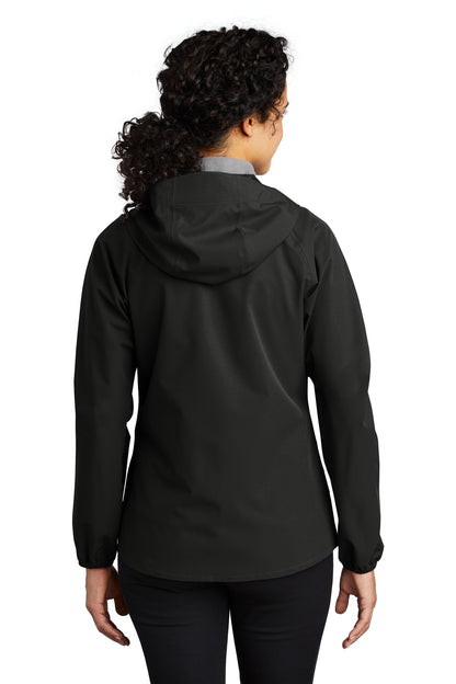 Port Authority  Women's Essential Rain Jacket L407 Deep Black