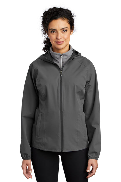 Port Authority  Women's Essential Rain Jacket L407 Graphite