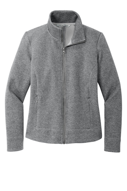 Port Authority Women's Network Fleece Jacket L422 Grey Heather
