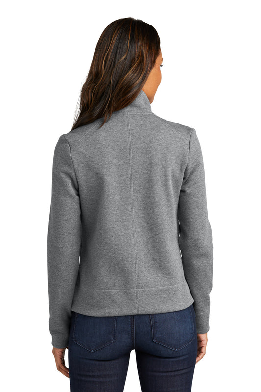 Port Authority Women's Network Fleece Jacket L422 Grey Heather