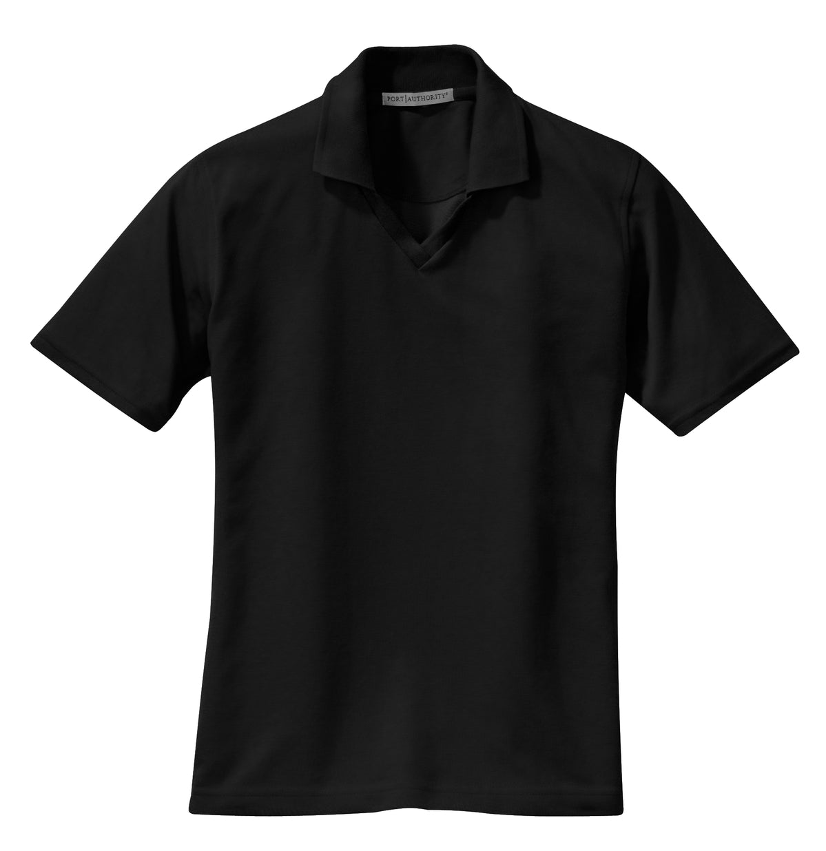 Port Authority Women's Rapid Dry Polo.  L455 Jet Black