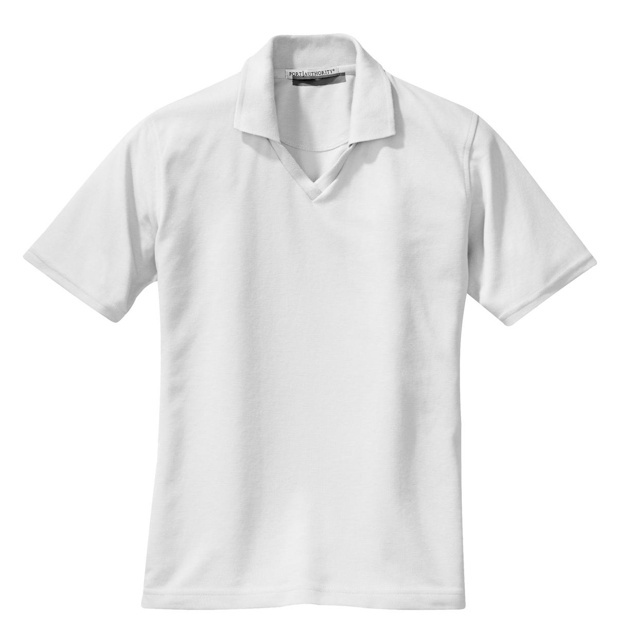 Port Authority Women's Rapid Dry Polo.  L455 White