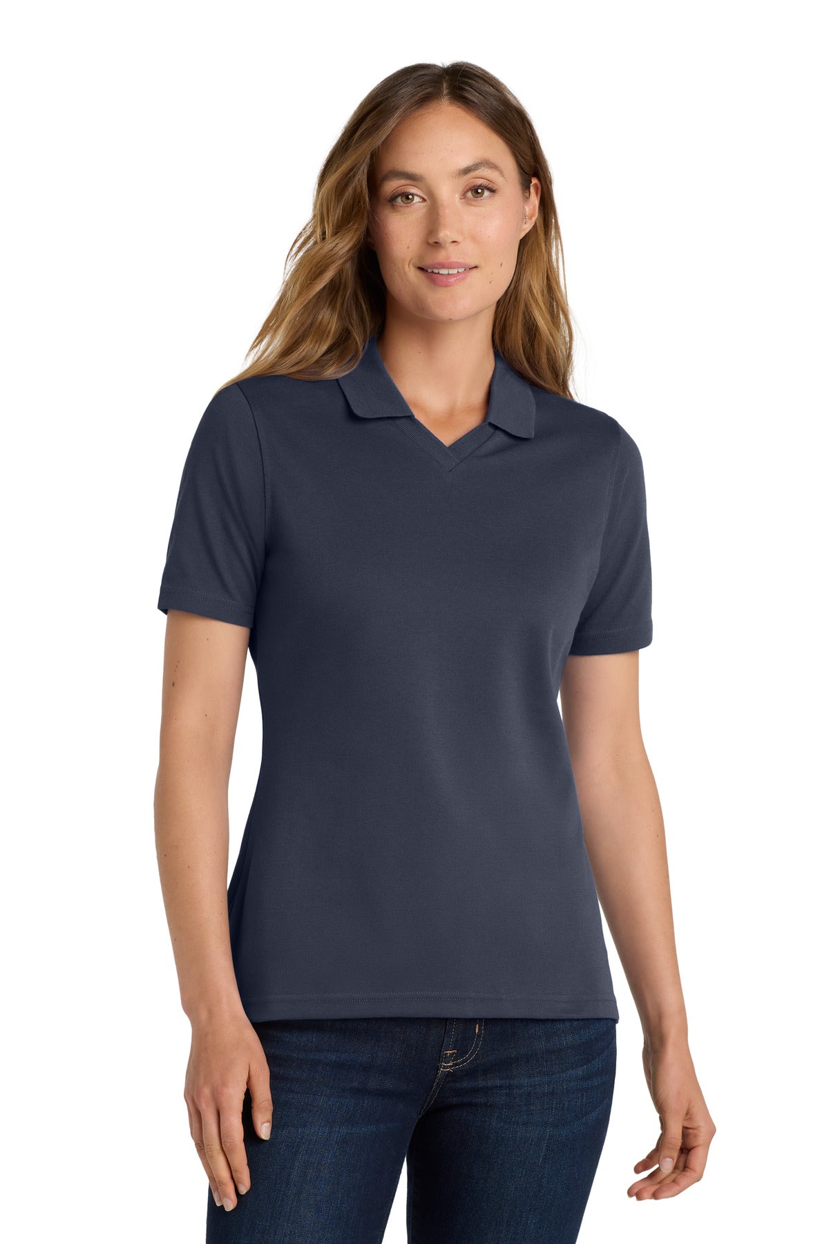 Port Authority Women's Rapid Dry Polo L455 Classic Navy