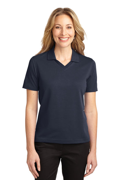 Port Authority Women's Rapid Dry Polo.  L455 Classic Navy