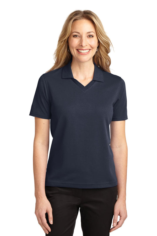 Port Authority Women's Rapid Dry Polo.  L455 Classic Navy