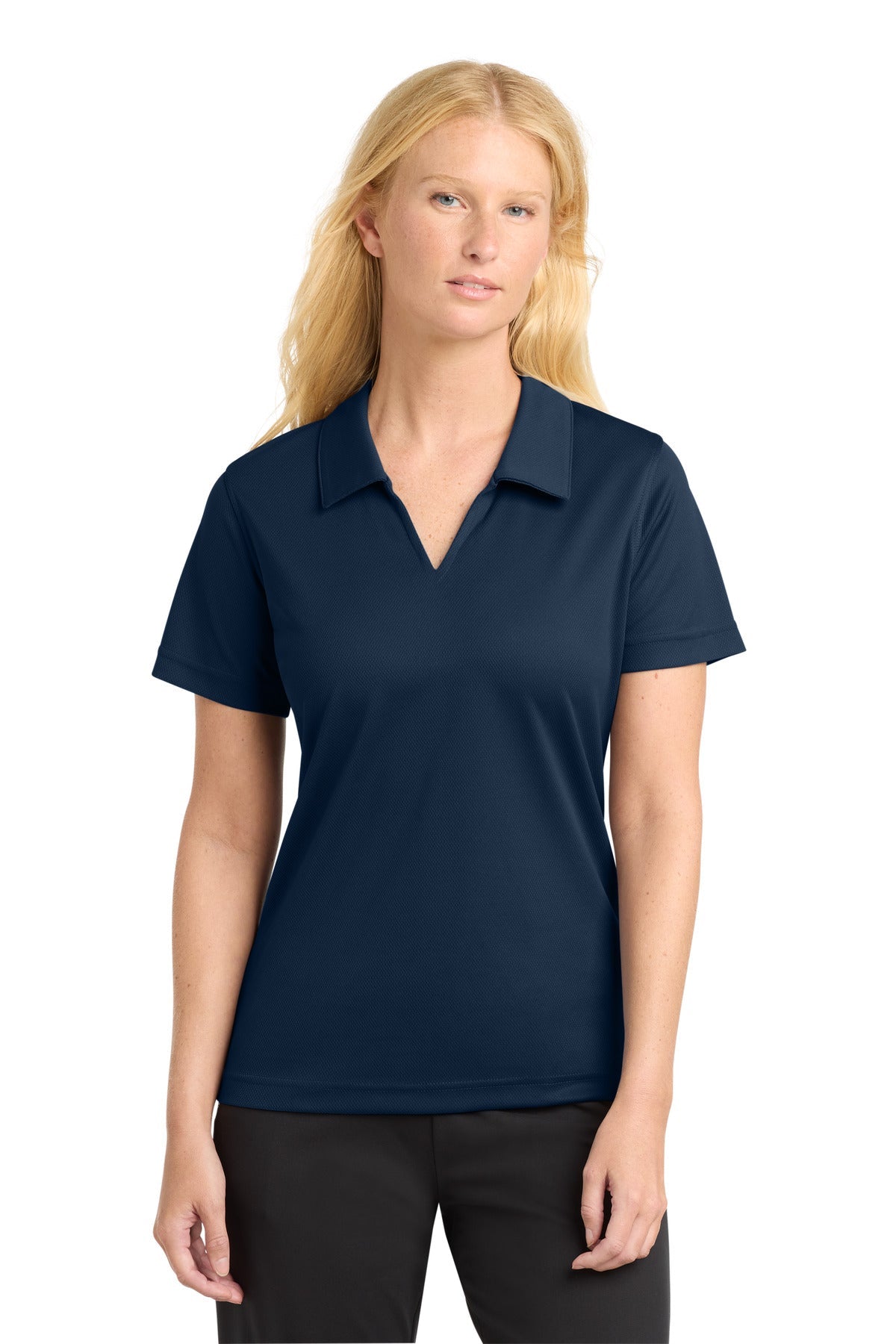 Sport-Tek Women's Dri-Mesh V-Neck