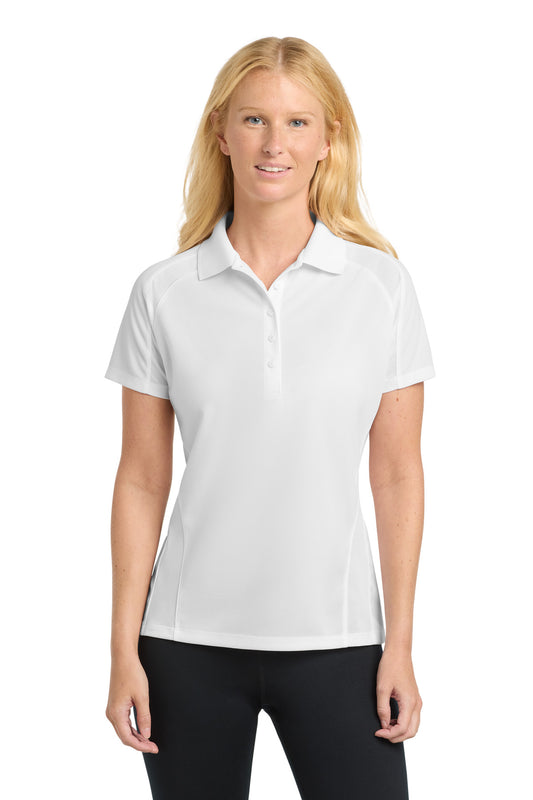 Sport-Tek Women's Dri-Mesh Pro Polo L474 White
