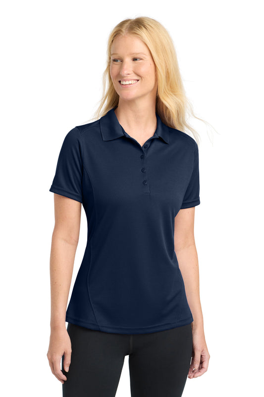 Sport-Tek Women's Dry Zone Raglan Accent Polo L475 True Navy