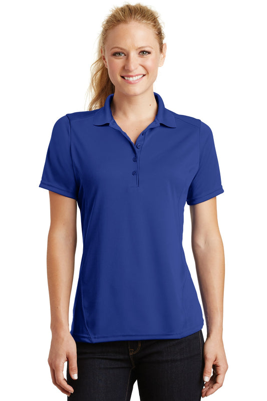 Sport-Tek Women's Dry Zone Raglan Accent Polo. L475 True Royal