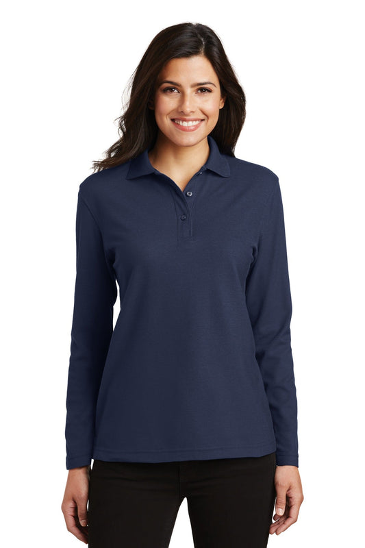 Port Authority Women's Silk Touch Long Sleeve
