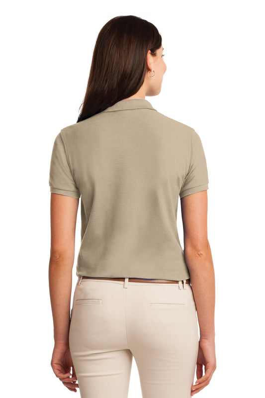 Port Authority Women's Silk Touch Polo.  L500 Stone