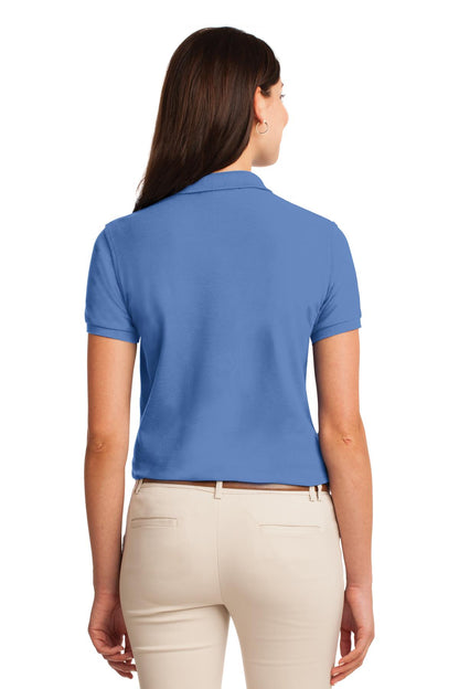 Port Authority Women's Silk Touch Polo.  L500 Ultramarine Blue