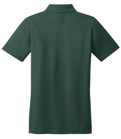 Port Authority Women's Stain-Resistant Polo. L510 Dark Green