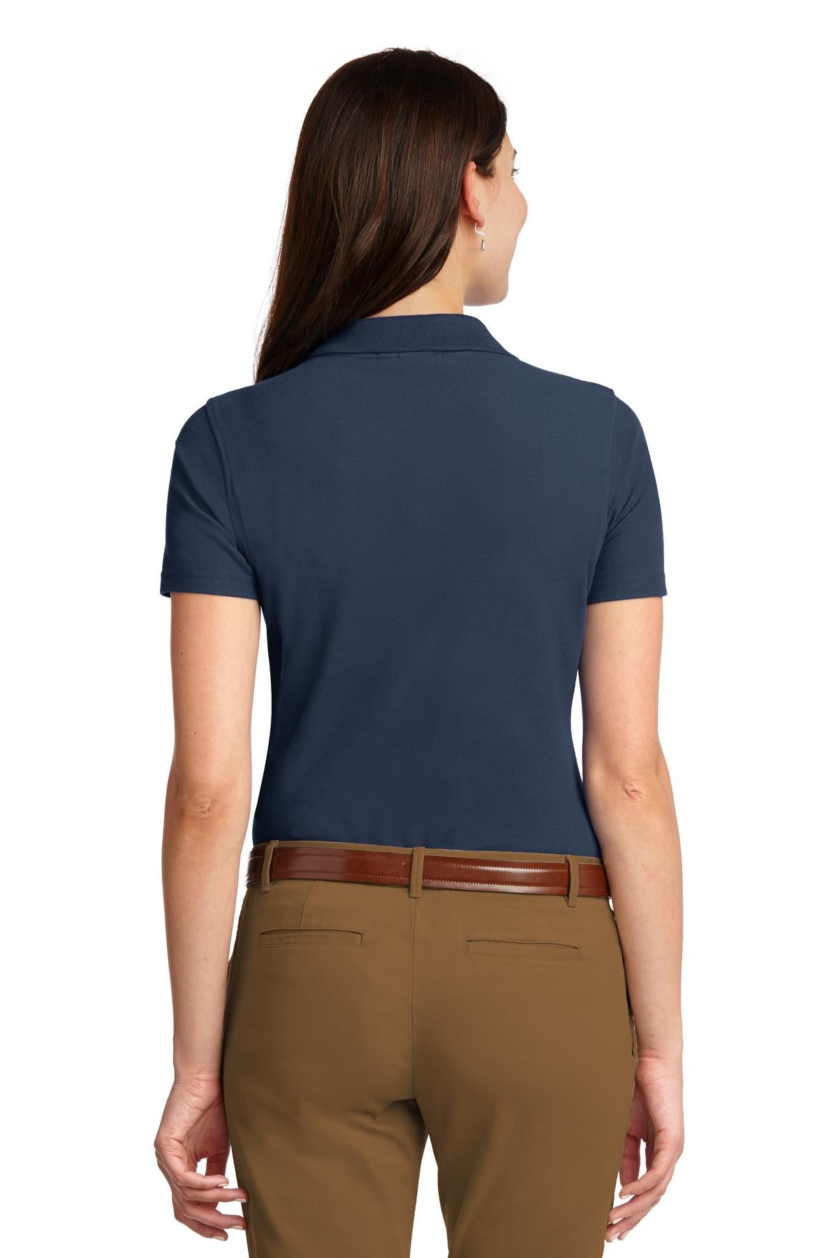 Port Authority Women's Stain-Resistant Polo. L510 Navy