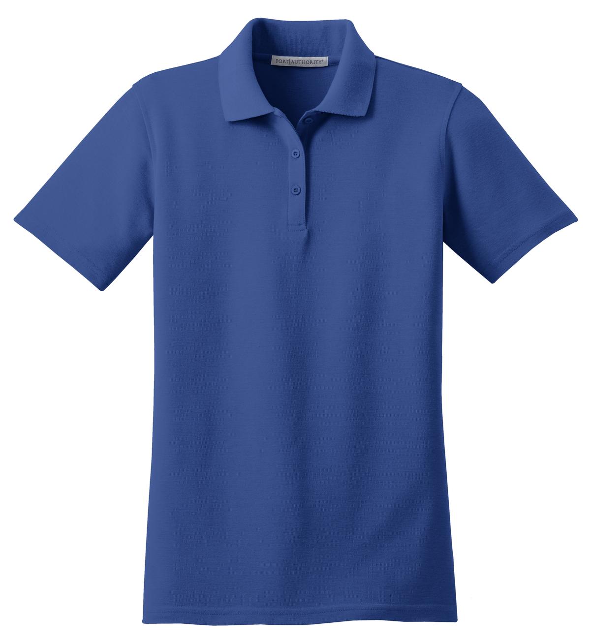 Port Authority Women's Stain-Resistant Polo. L510 Royal