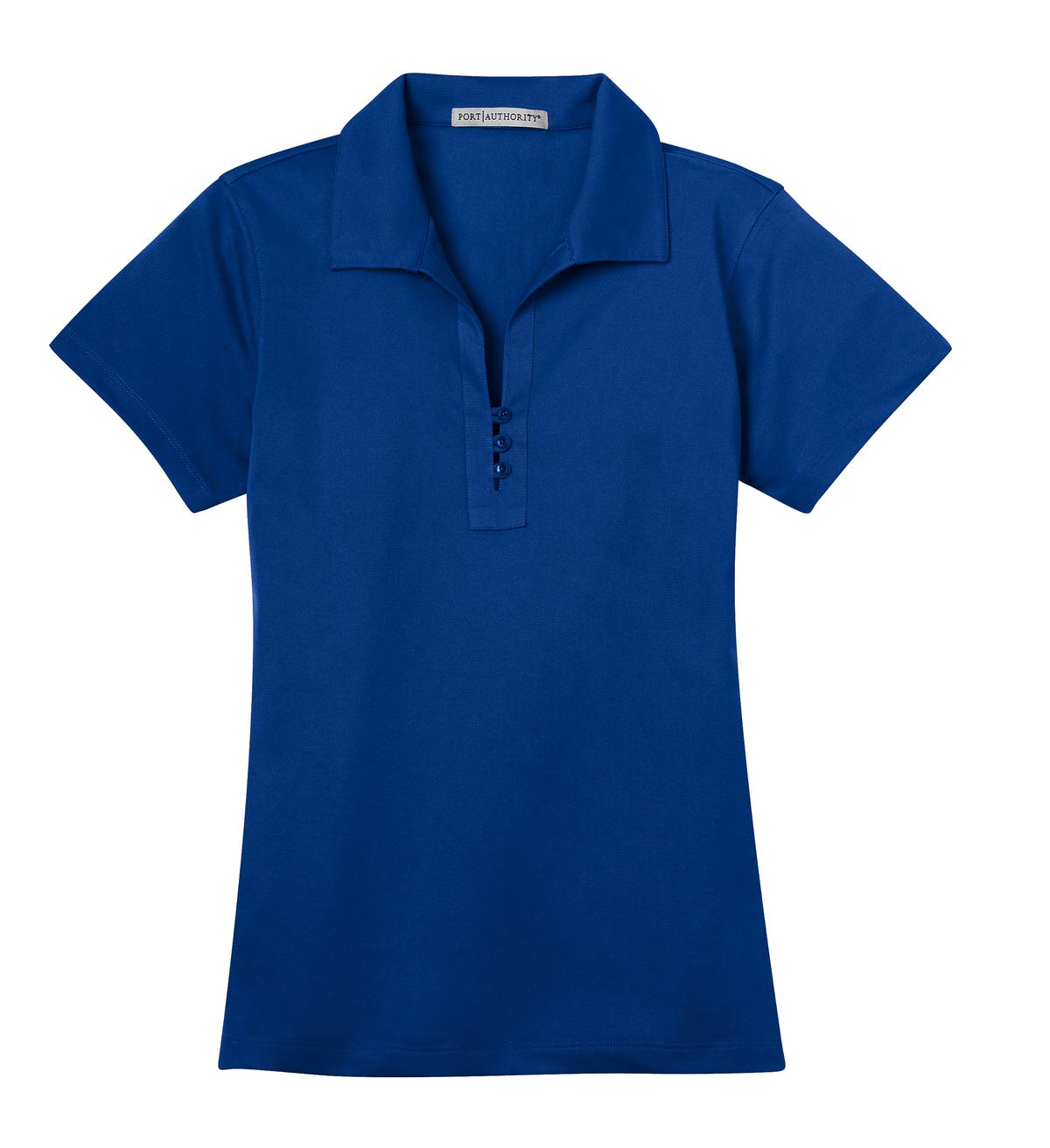 Port Authority Women's Tech Pique Polo. L527 Bright Royal