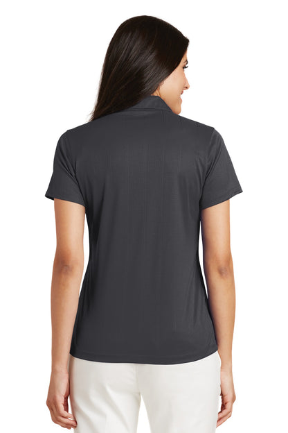 Port Authority Women's Performance Fine Jacquard Polo. L528 Grey Smoke