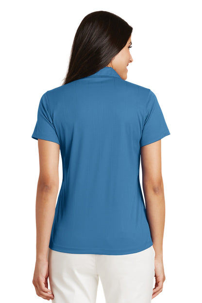 Port Authority Women's Performance Fine Jacquard Polo. L528 Ocean Blue