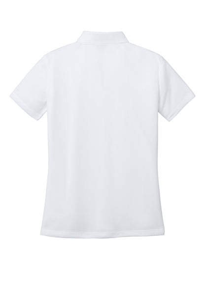 Port Authority Women's Performance Fine Jacquard Polo. L528 White