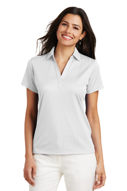 Port Authority Women's Performance Fine Jacquard Polo. L528 White