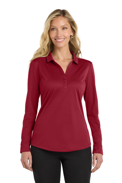 Port Authority Women's Silk Touch Performance Long Sleeve
