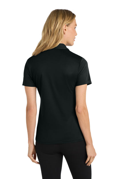 Port Authority Women's Silk Touch Performance Polo. L540 Black