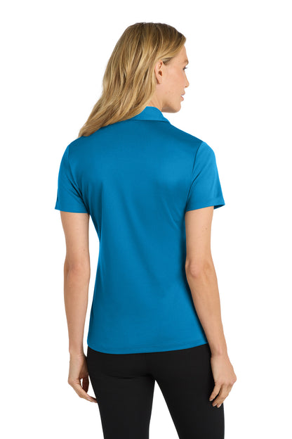 Port Authority Women's Silk Touch Performance Polo. L540 Brilliant Blue