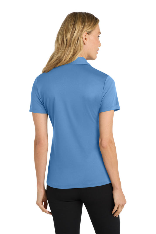 Port Authority Women's Silk Touch Performance Polo. L540 Carolina Blue