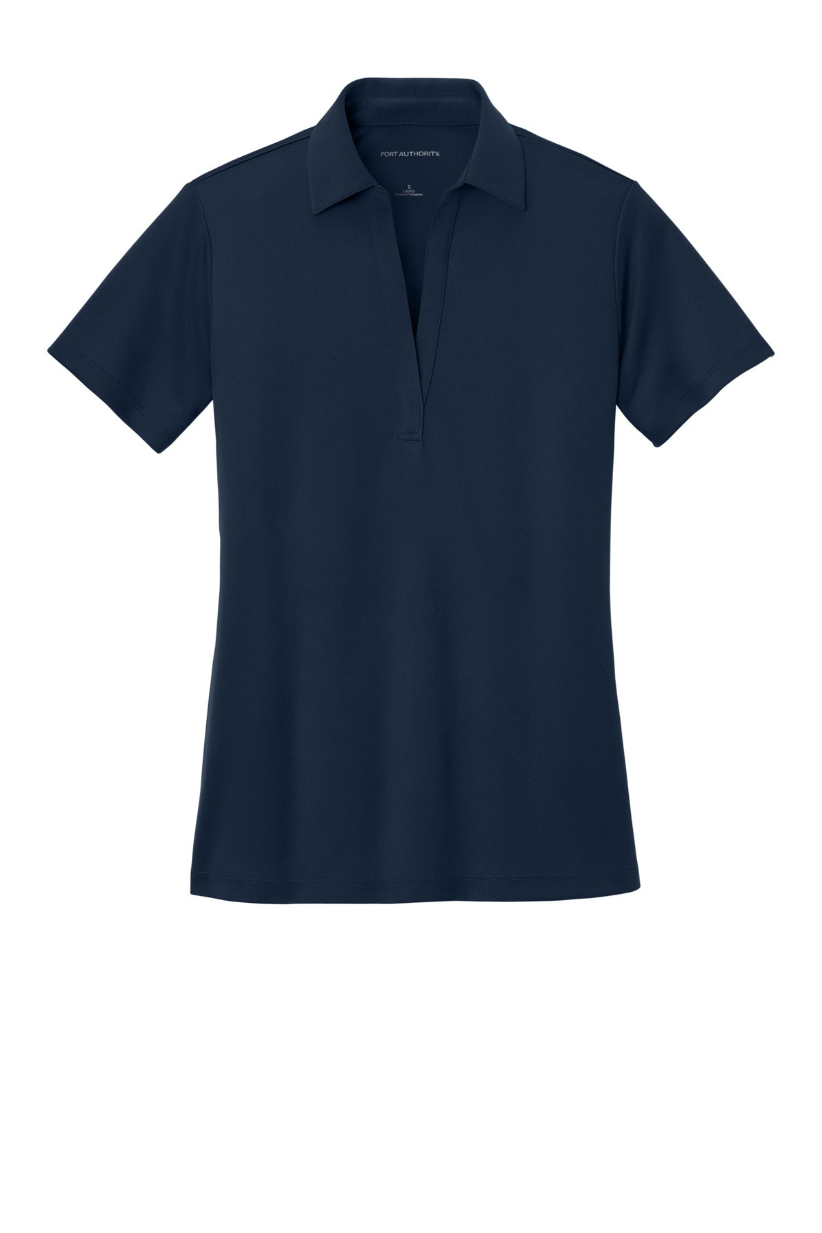 Port Authority Women's Silk Touch Performance Polo. L540 Navy