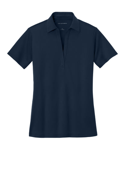 Port Authority Women's Silk Touch Performance Polo. L540 Navy