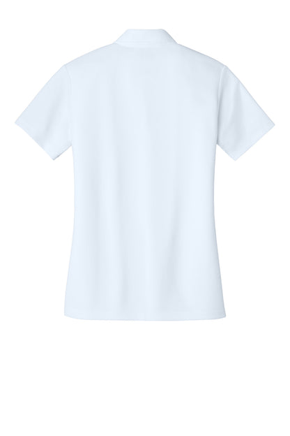 Port Authority Women's Silk Touch Performance Polo. L540 White