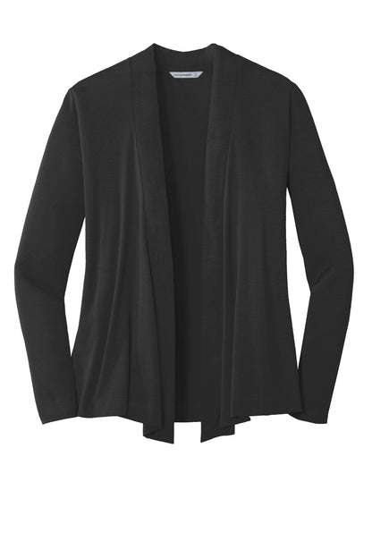 Port Authority Women's Concept Open Cardigan. L5430 Black