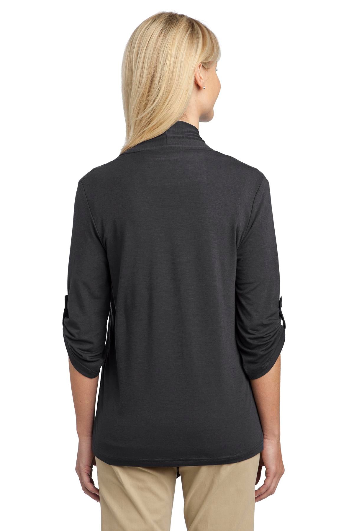 Port Authority Women's Concept Shrug. L543 Grey Smoke