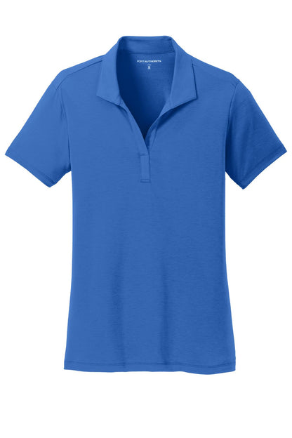 Port Authority Women's Cotton Touch Performance Polo. L568 Strong Blue