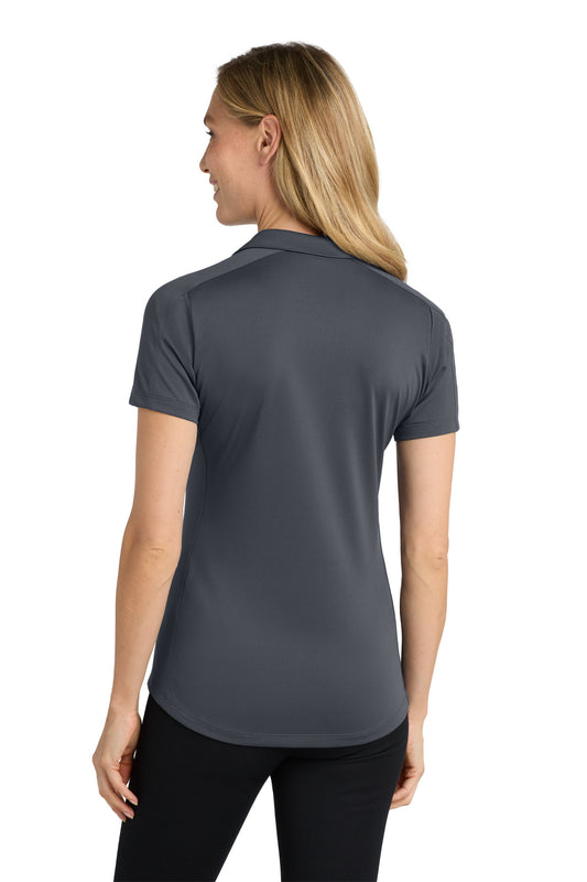 Port Authority Women's Diamond Jacquard Polo. L569 Graphite