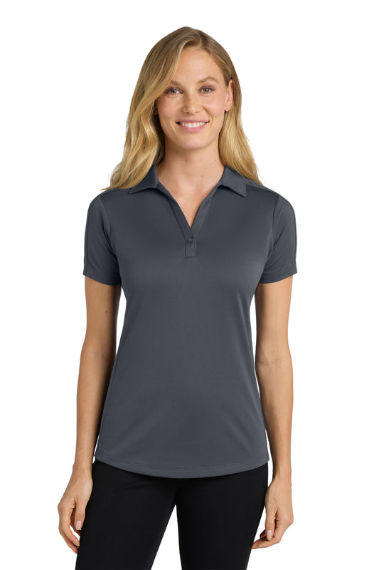Port Authority Women's Diamond Jacquard Polo. L569 Graphite