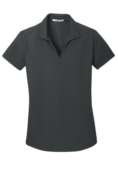 Port Authority Women's Dry Zone Grid Polo. L572 Battleship Grey