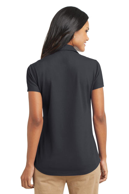 Port Authority Women's Dry Zone Grid Polo. L572 Battleship Grey
