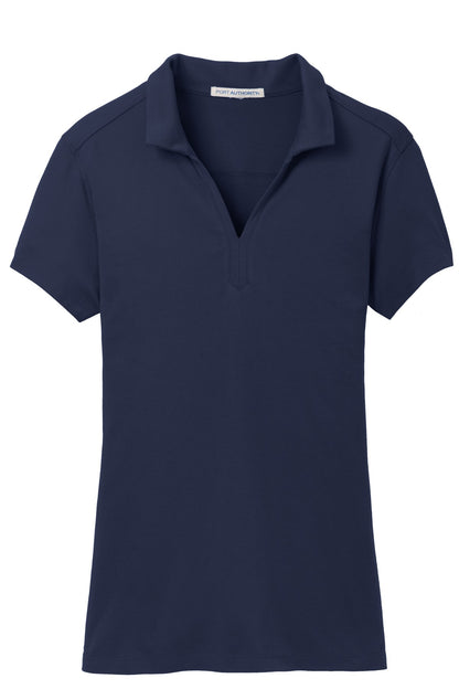 Port Authority Women's Rapid Dry Mesh Polo. L573 True Navy