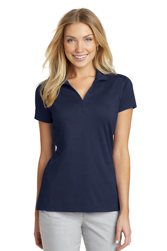 Port Authority Women's Rapid Dry Mesh Polo. L573 True Navy