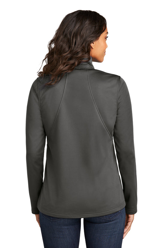 Port Authority Women's Flexshell Jacket L617 Grey Steel