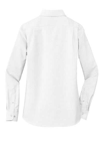 Port Authority Women's SuperPro Oxford Shirt. L658 White