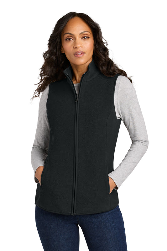 Port Authority Women's C-FREE Fleece Vest L702 Deep Black