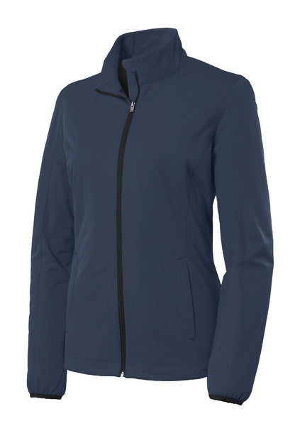 Port Authority Women's Active Soft Shell Jacket. L717 Dress Blue Navy