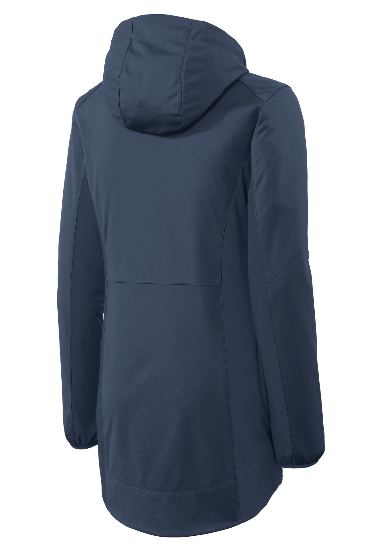 Port Authority Women's Active Hooded Soft Shell Jacket. L719 Dress Blue Navy