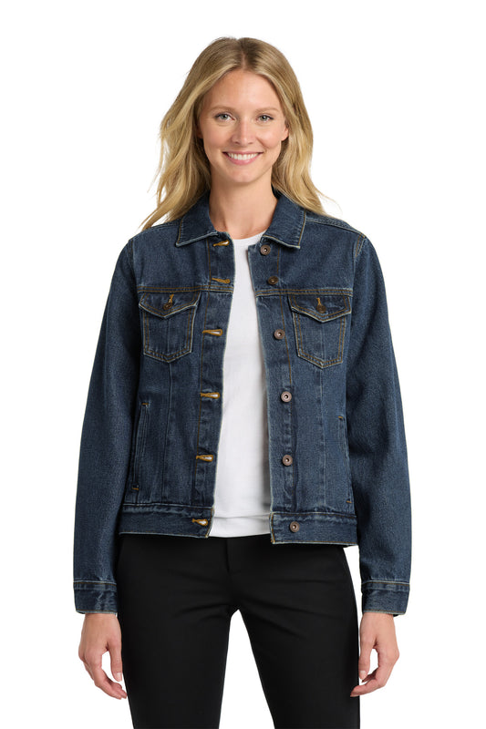 Port Authority Women's Denim Jacket L7620 Denim Blue
