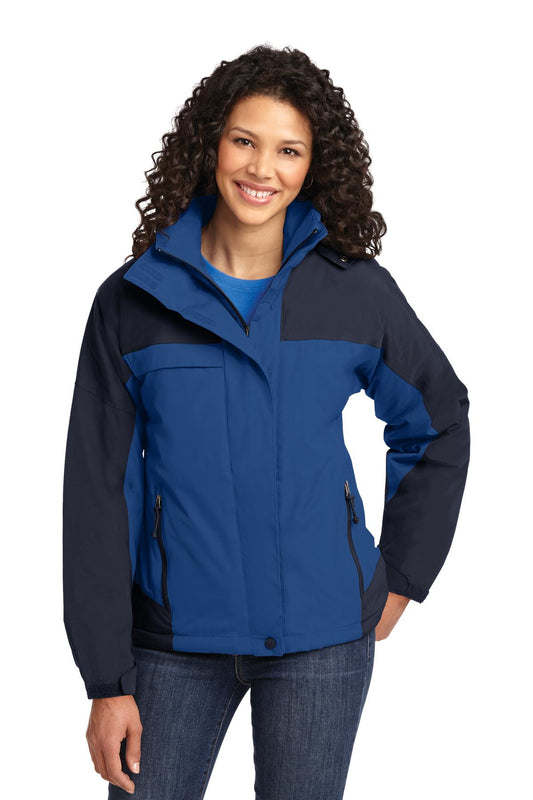 Port Authority Women's Nootka Jacket.  L792 Regatta Blue/ Navy