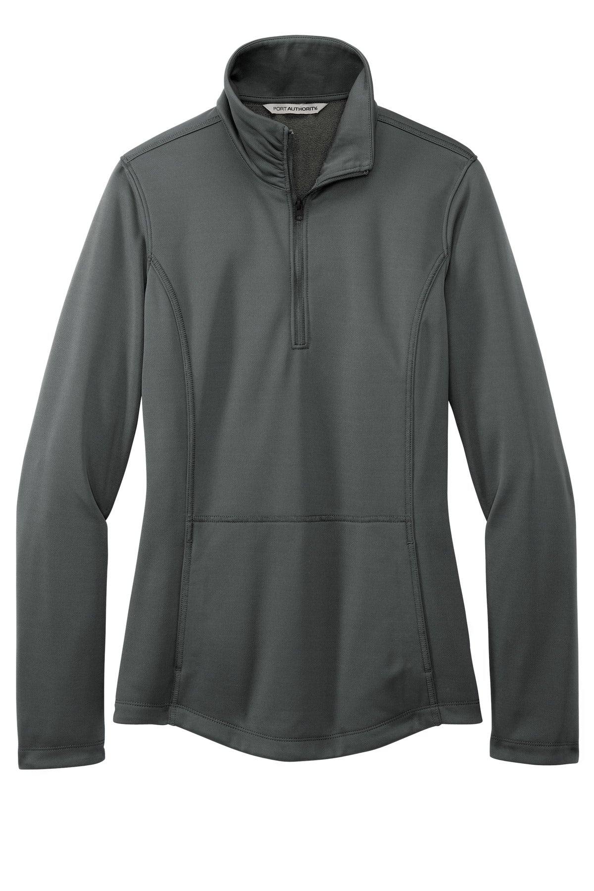 Port Authority Women's Smooth Fleece 1/4-Zip L804 Graphite