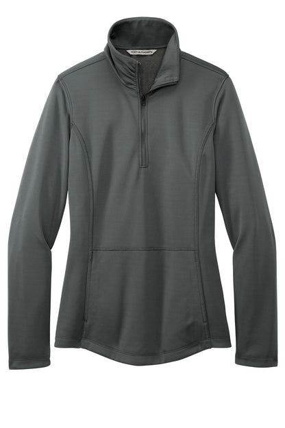 Port Authority Women's Smooth Fleece 1/4-Zip L804 Graphite